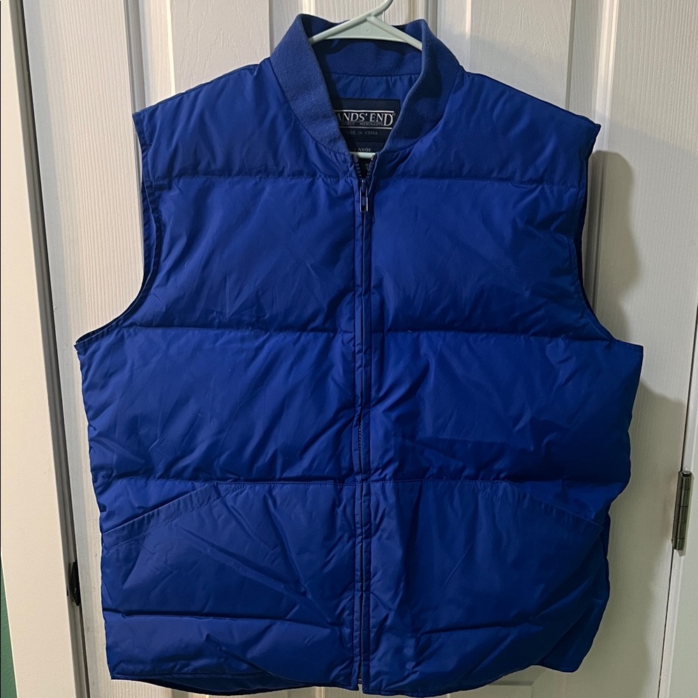 Lands' End Men's Vintage 90s/00s Puffer Vest